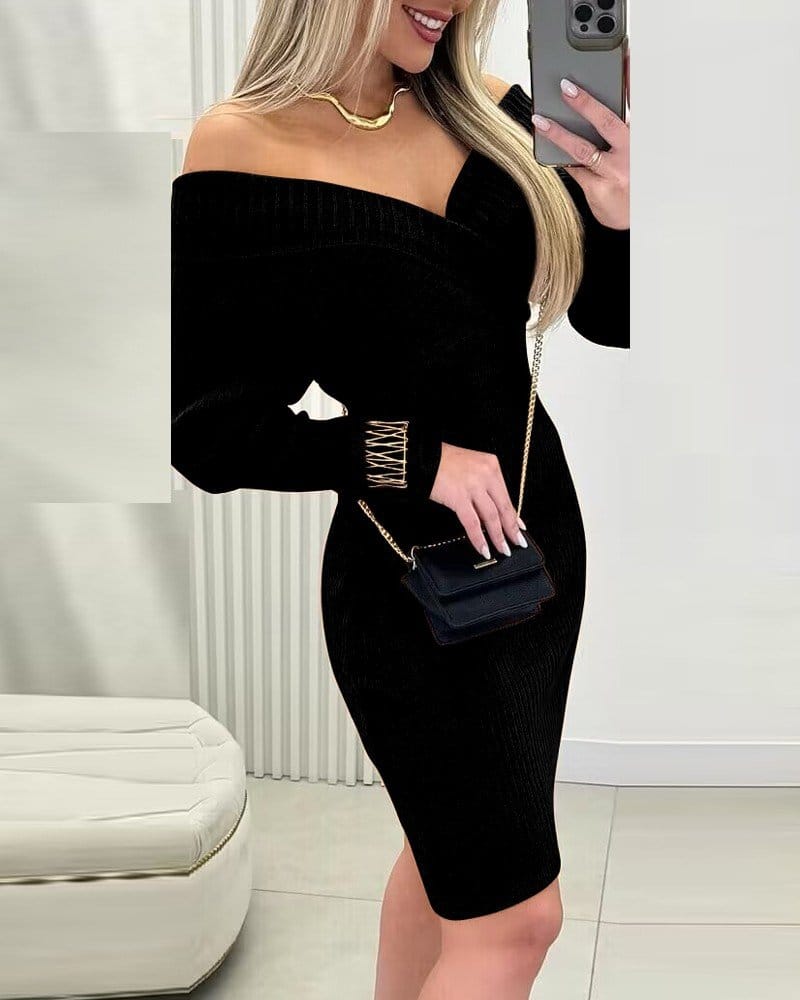 Sukienka Sweter