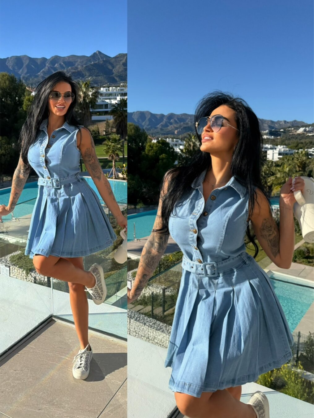 Sukienka  Jeansowe - Image 2