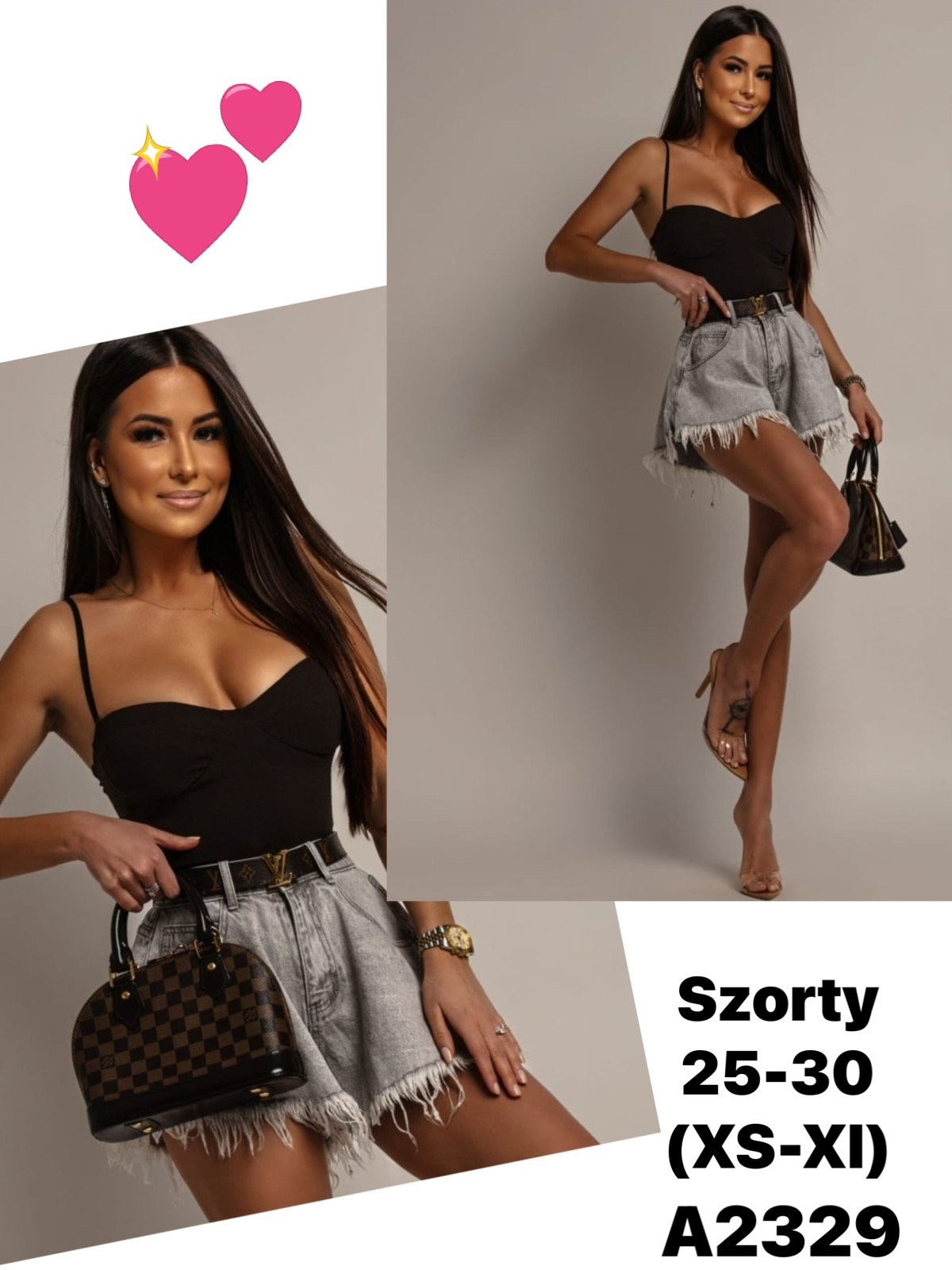 Szorty Jeansy Damska