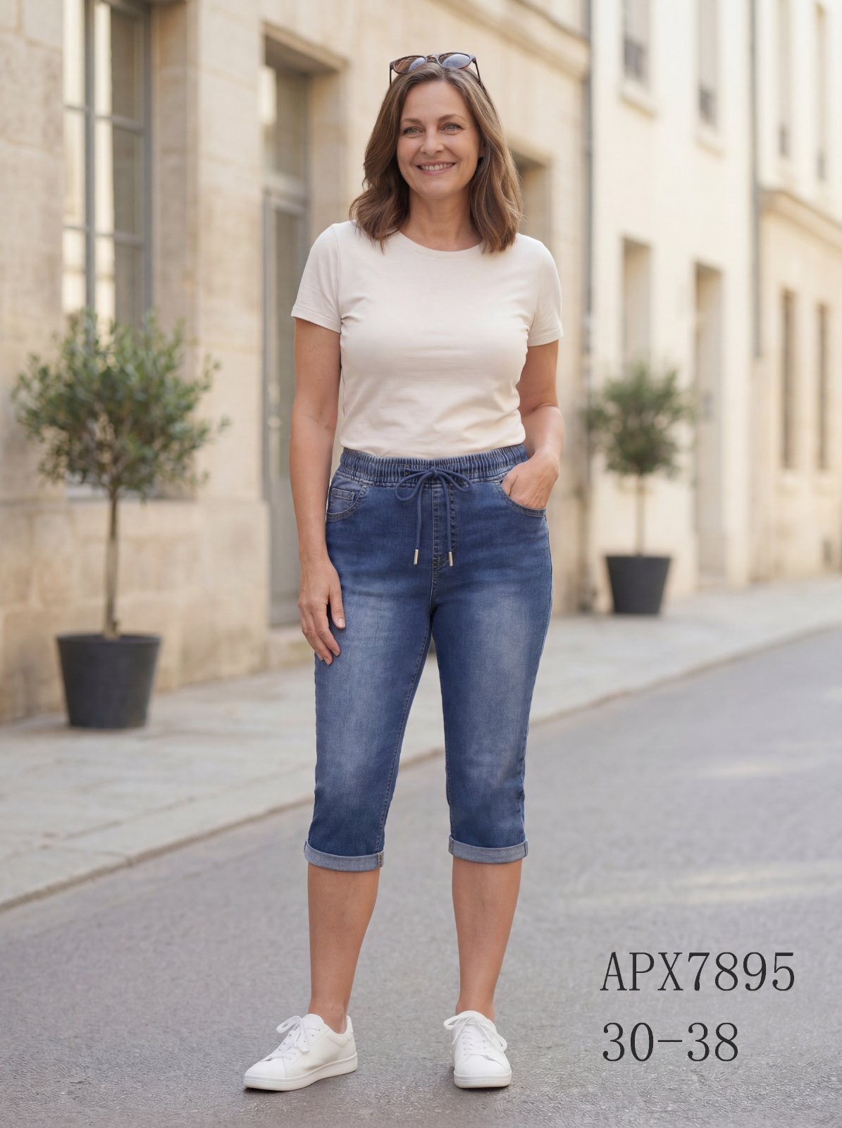 Spodenki Jeansy Damska