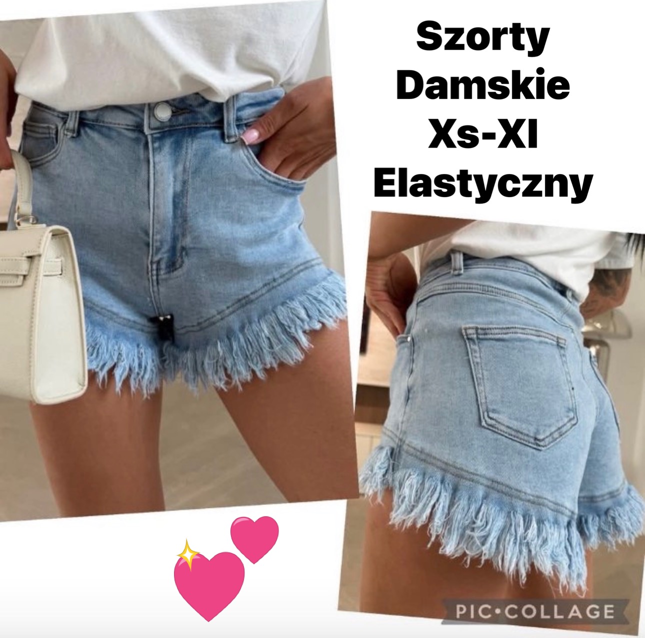 Szorty Jeansy Damska