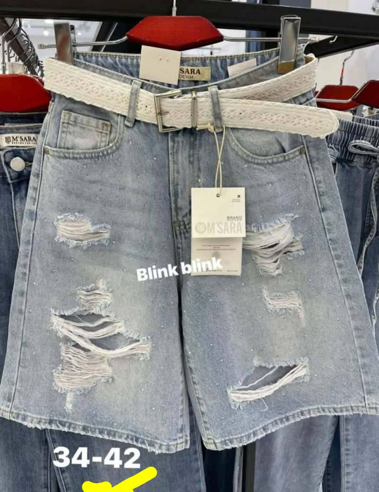 Spodenki Jeansy Damska
