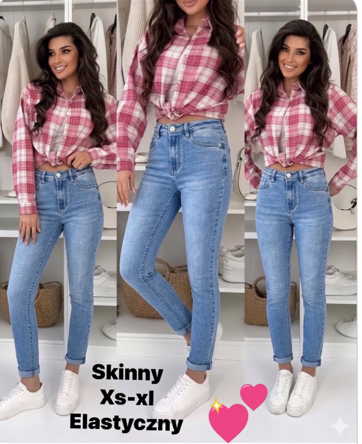 Jeansy Damska
