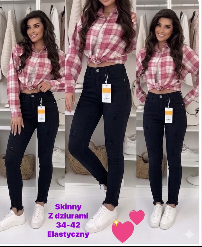 Jeansy Damska