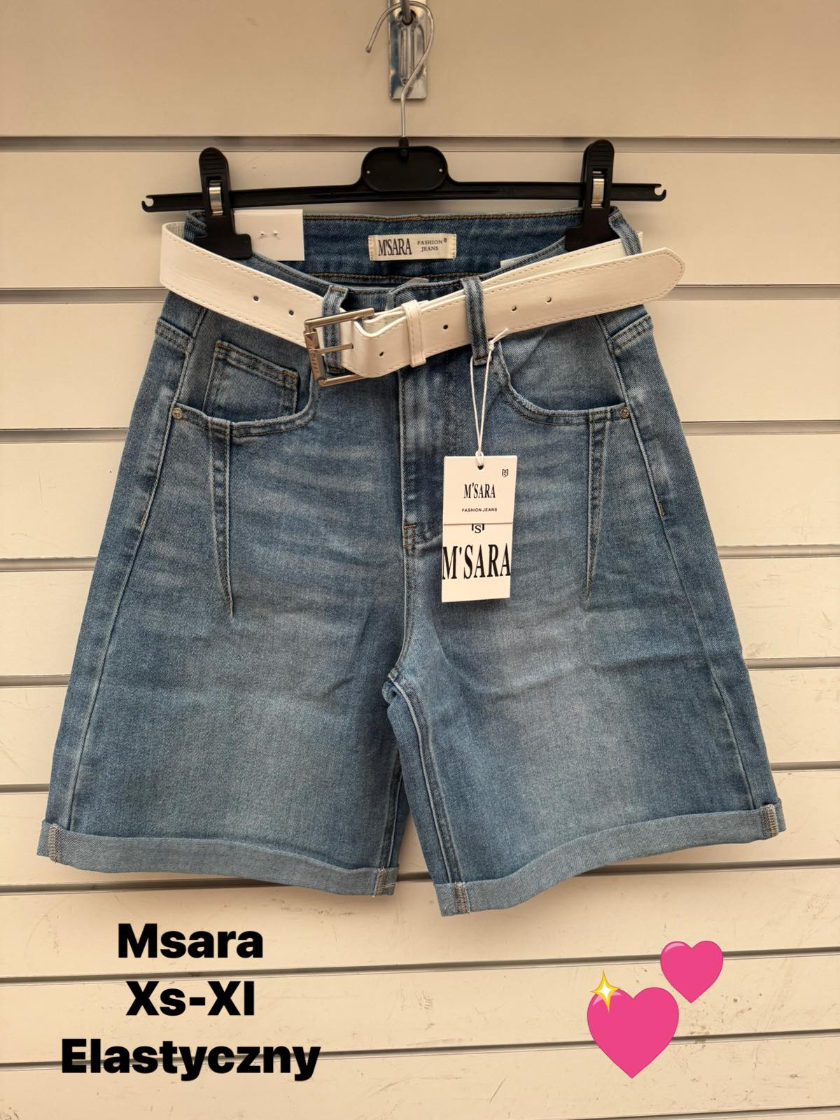 Spodenki Jeansy Damska