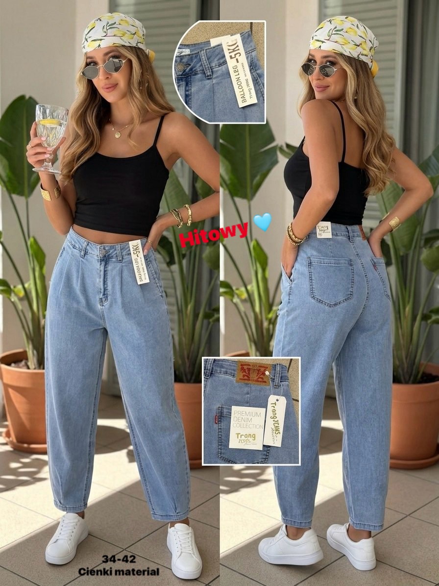 Jeansy Damska
