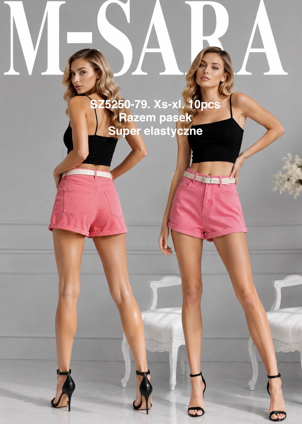 Szorty Jeansy Damska