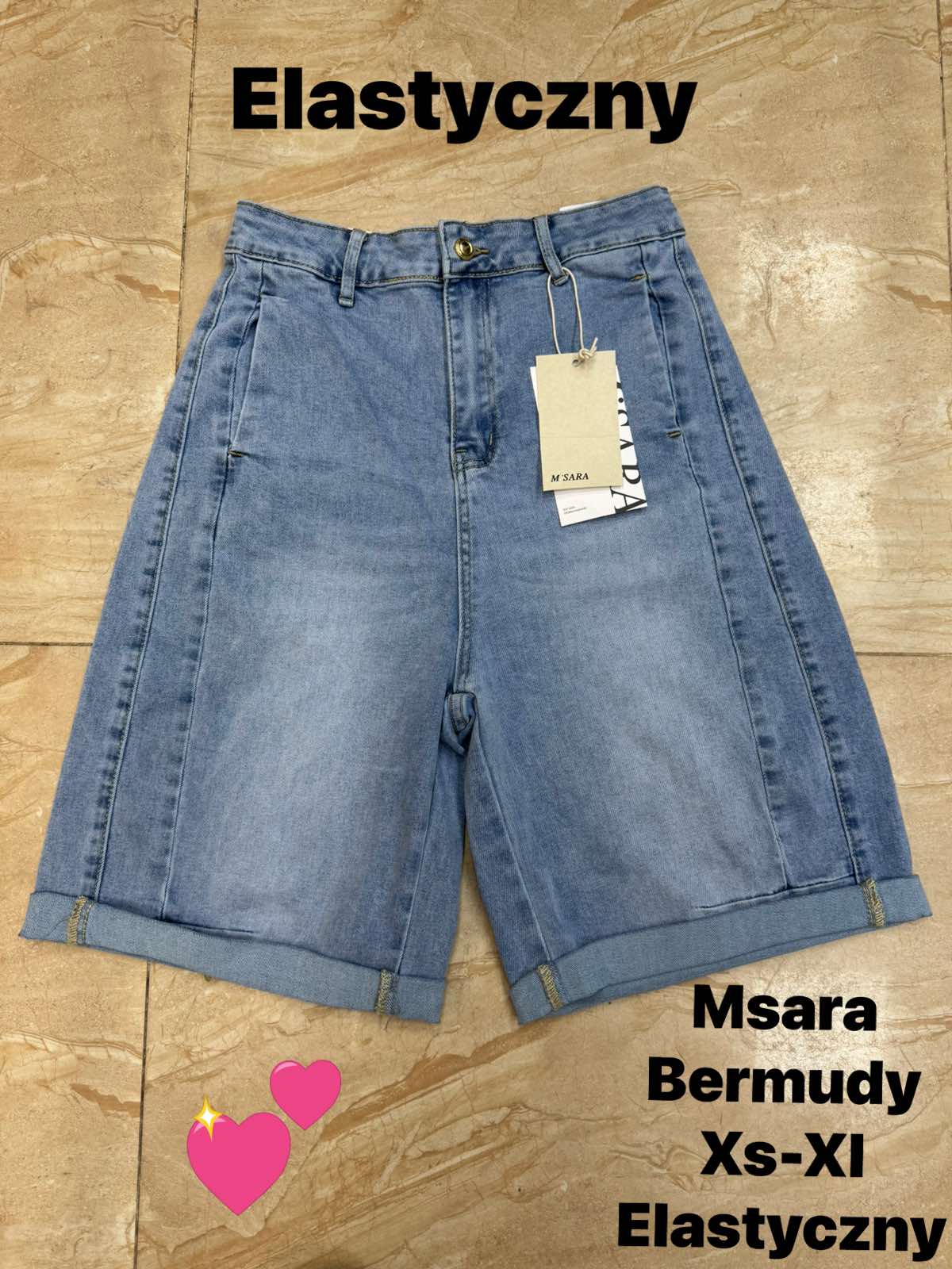 Spodenki Jeansy Damska