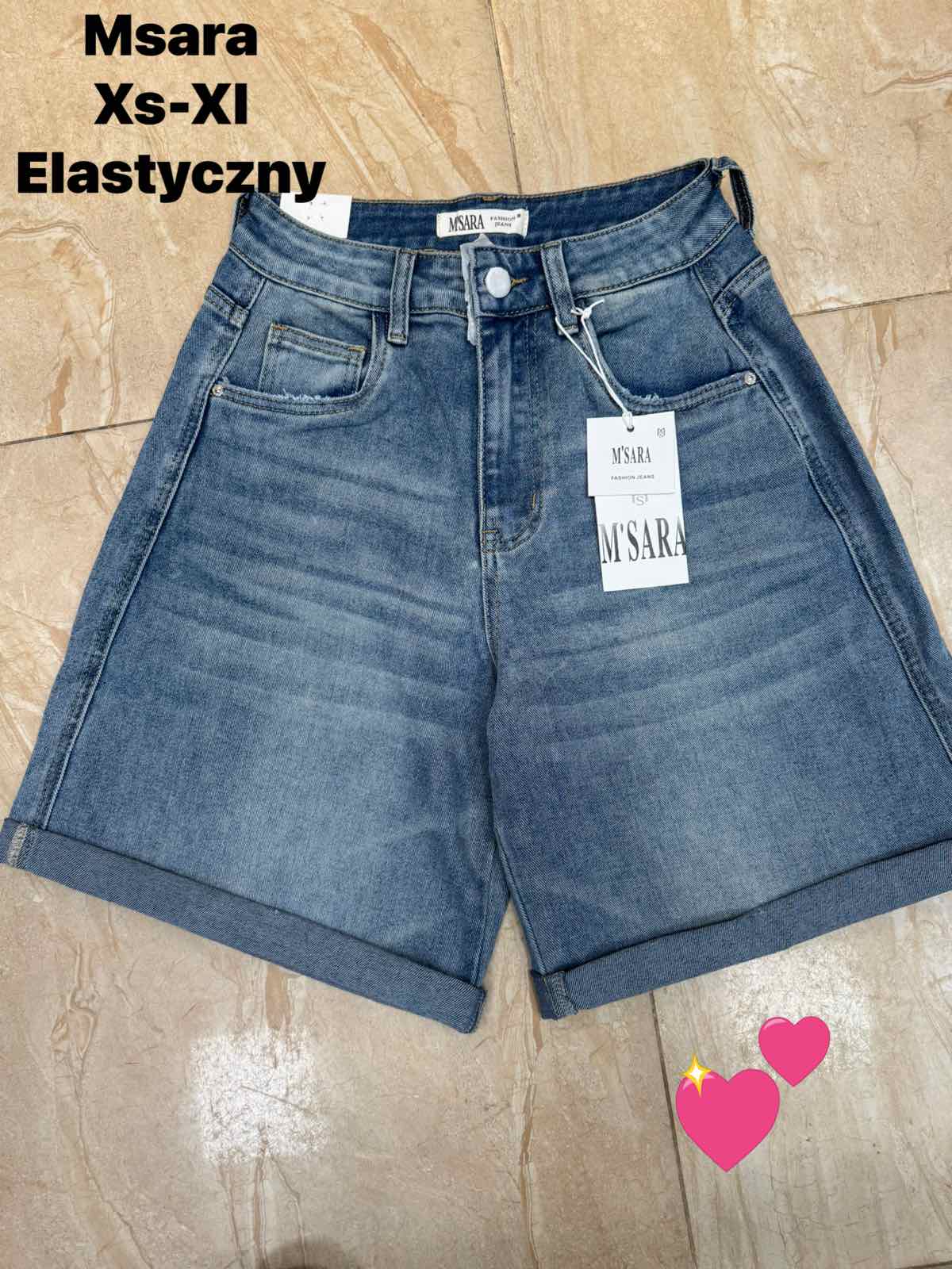 Spodenki Jeansy Damska