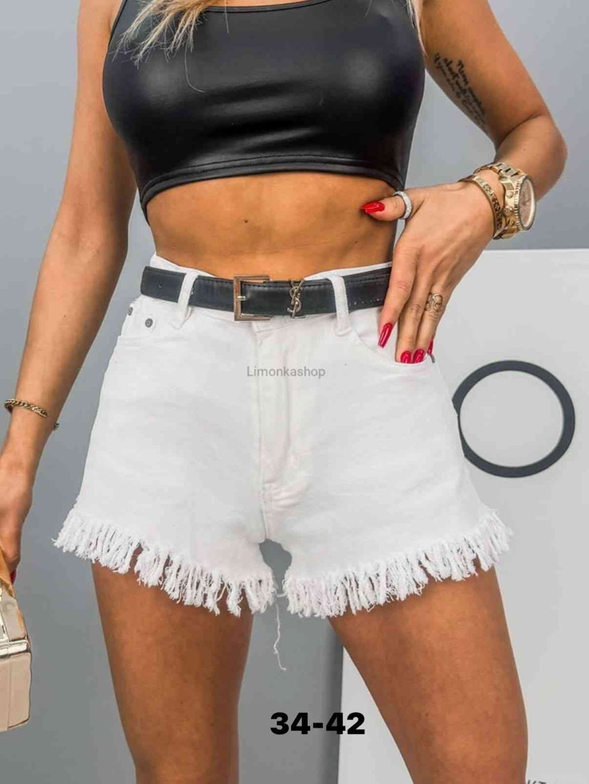 Szorty Jeansy Damska