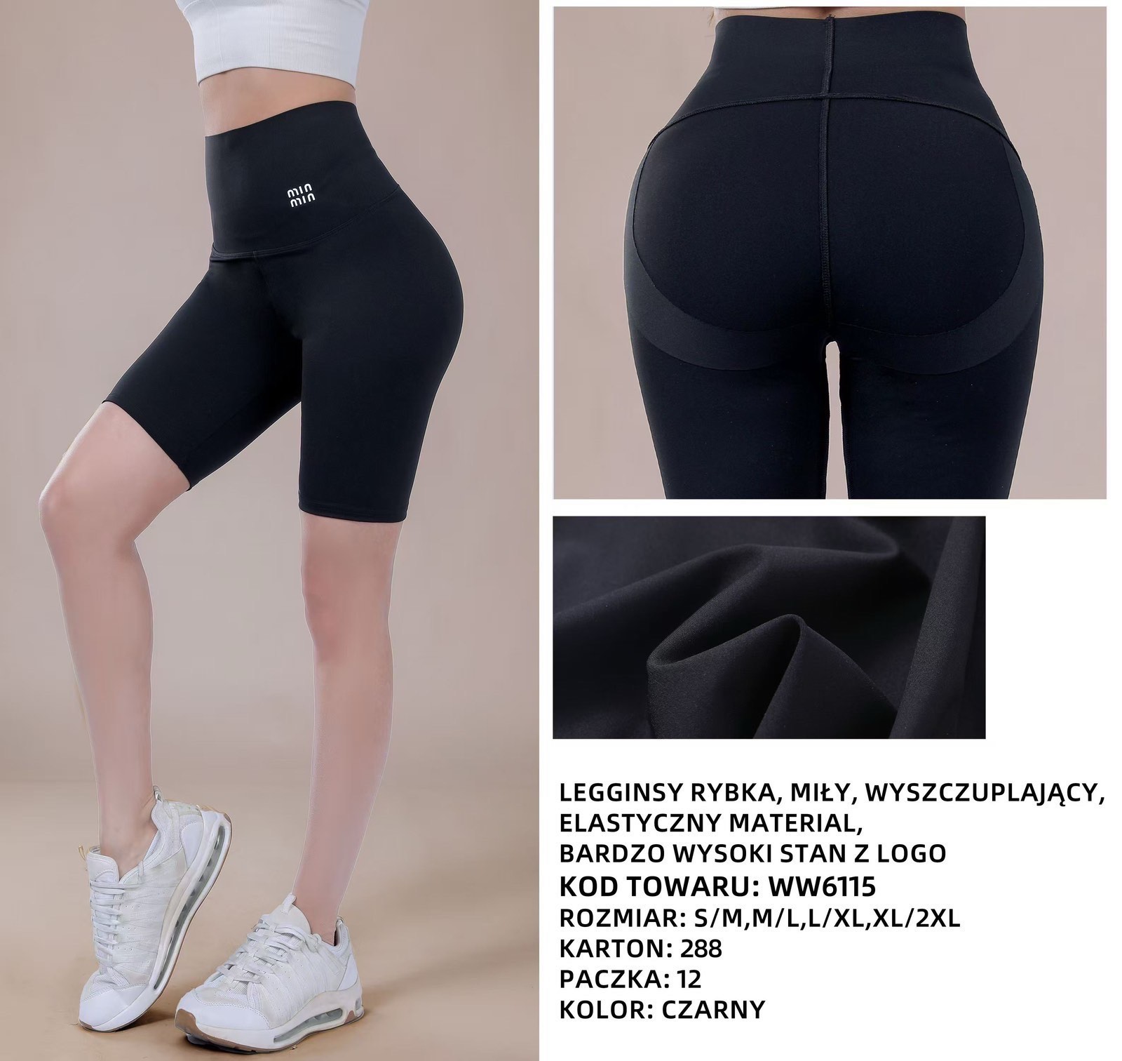 Spodenki Legginsy Damska