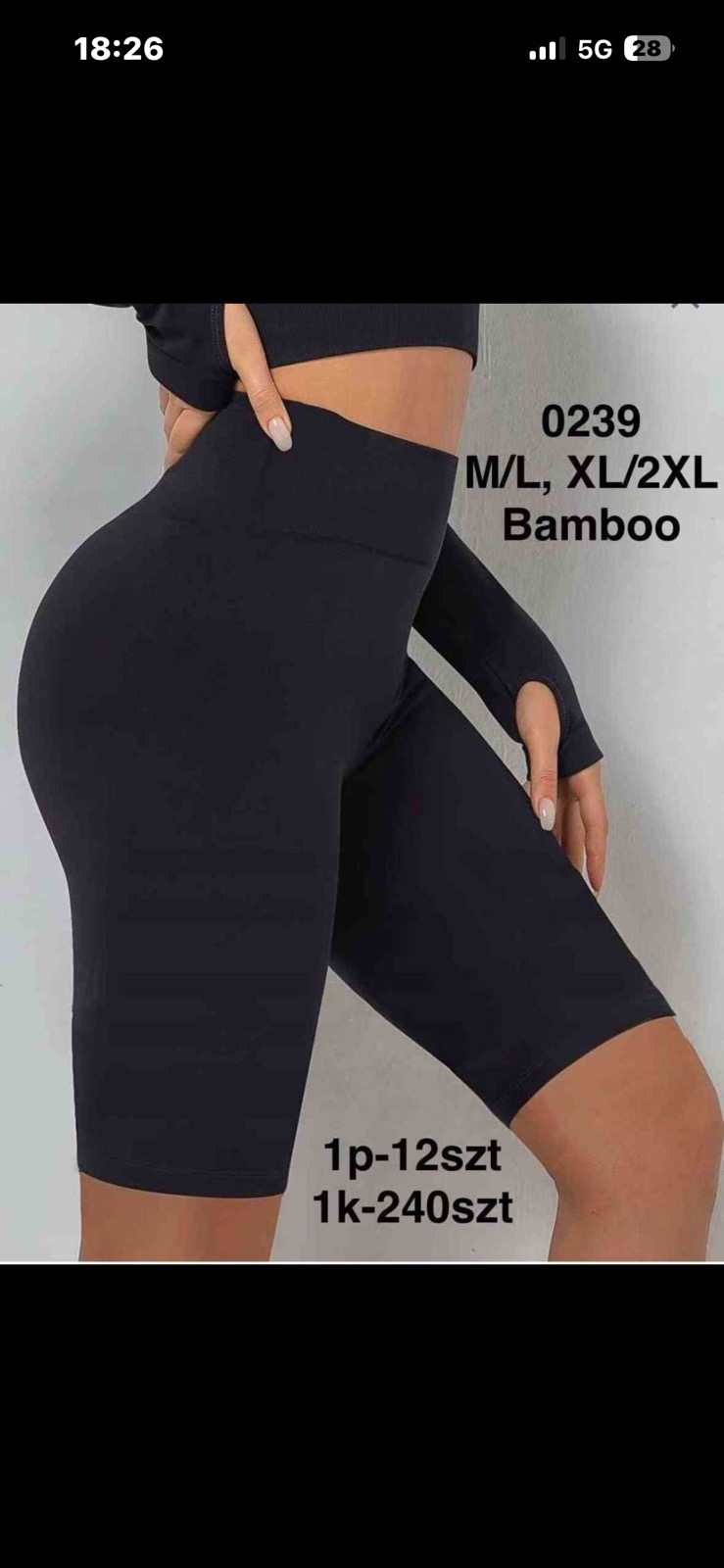 Spodenki Legginsy Damska