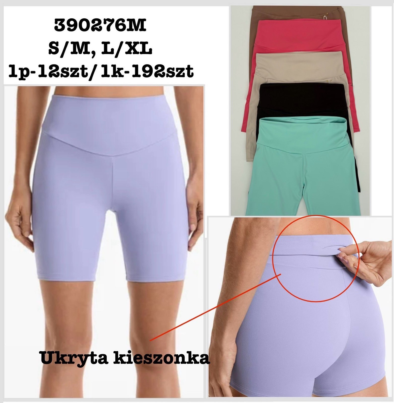 Szorty Legginsy Damska