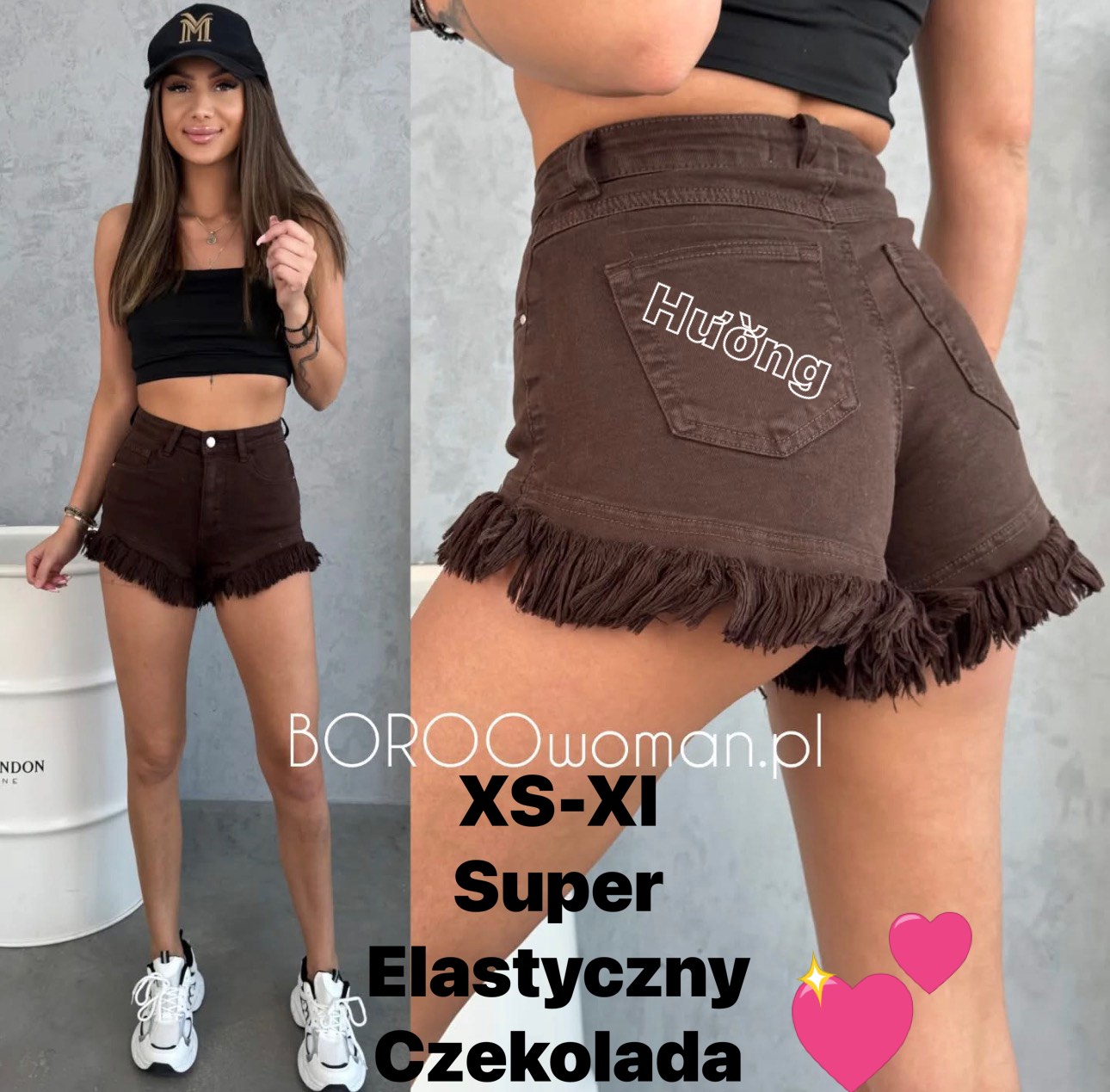 Szorty Jeansy Damska