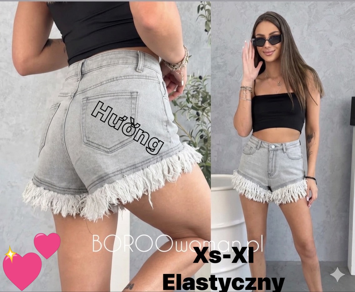 Szorty Jeansy Damska