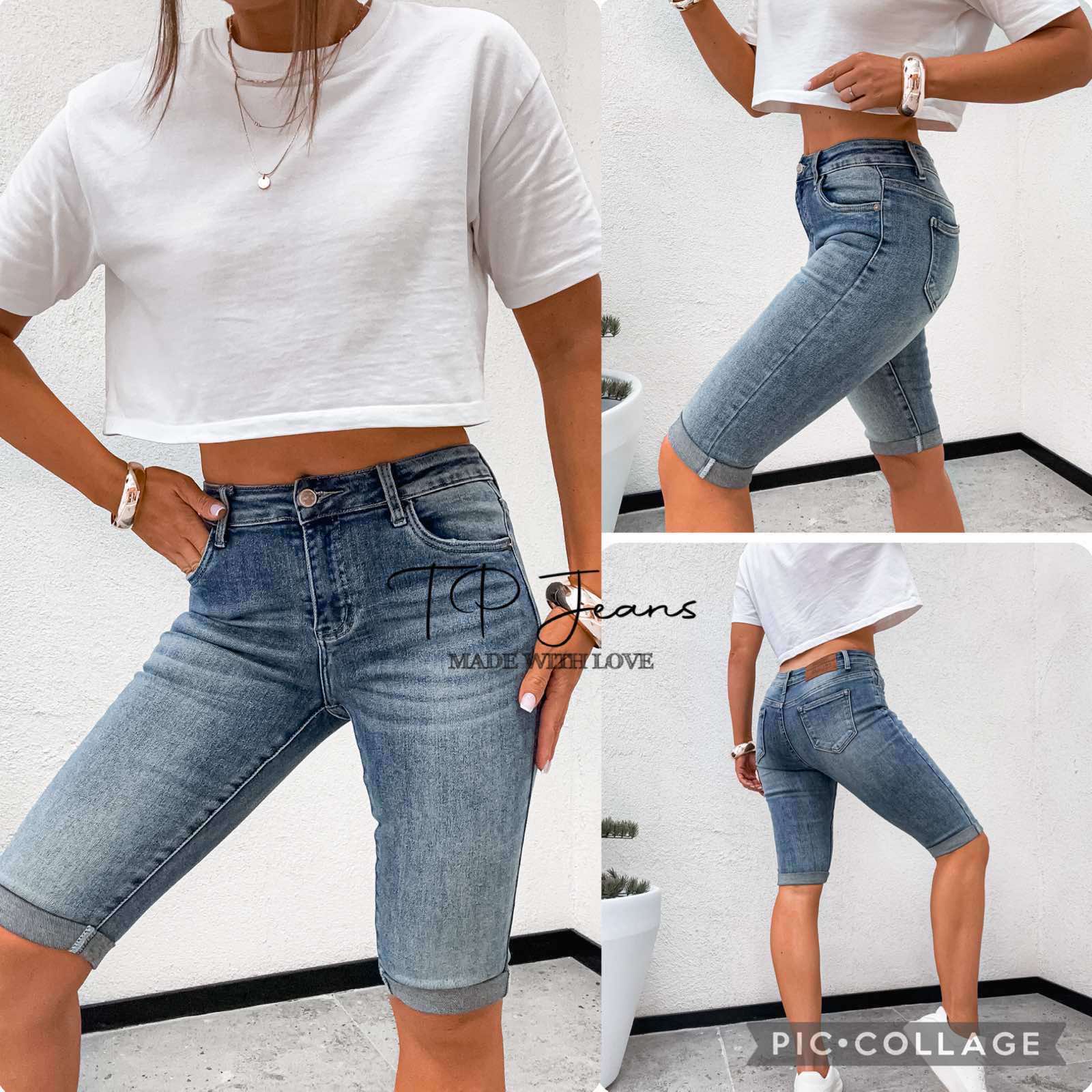Spodenki Jeansy Damska