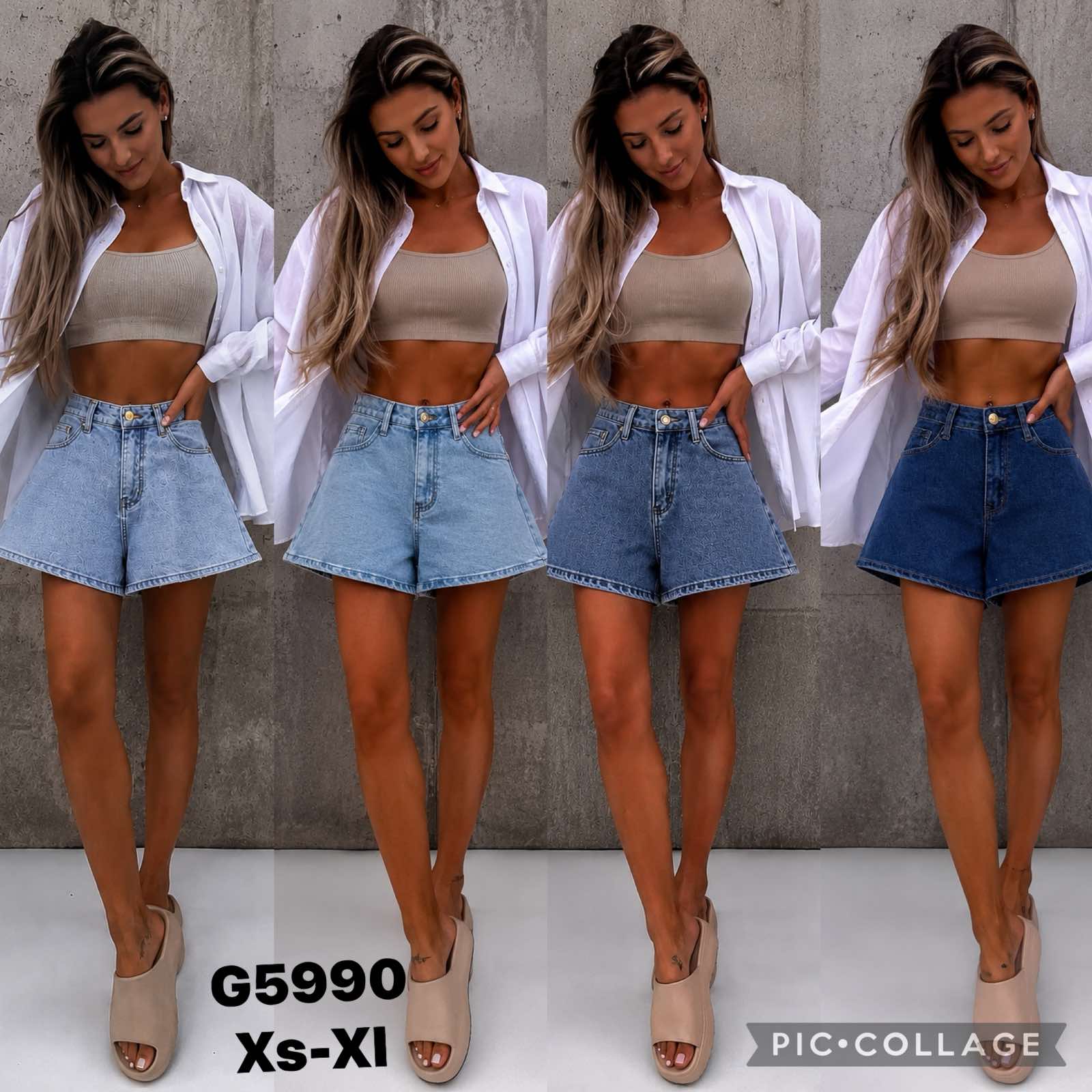 Szorty Jeansy Damska