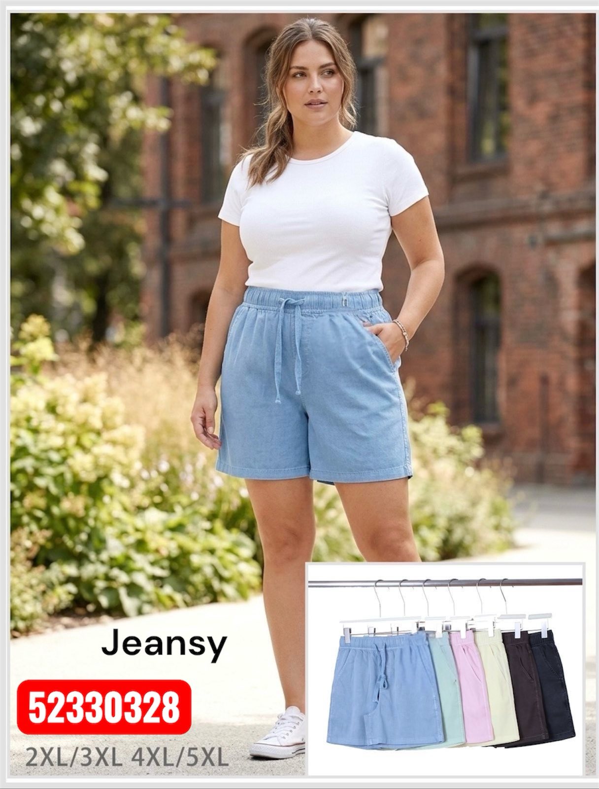 Szorty Jeansy Damska