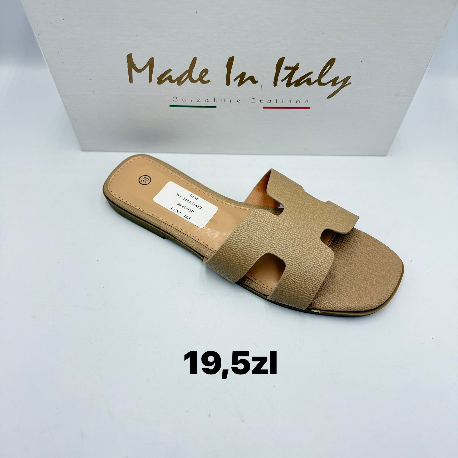 Klapki Damska