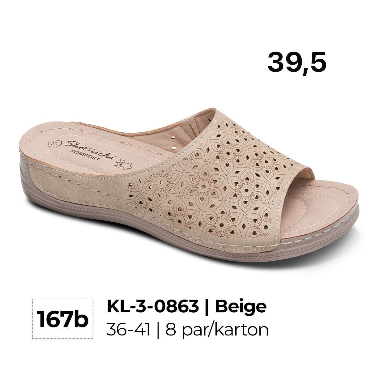 Klapki Damska