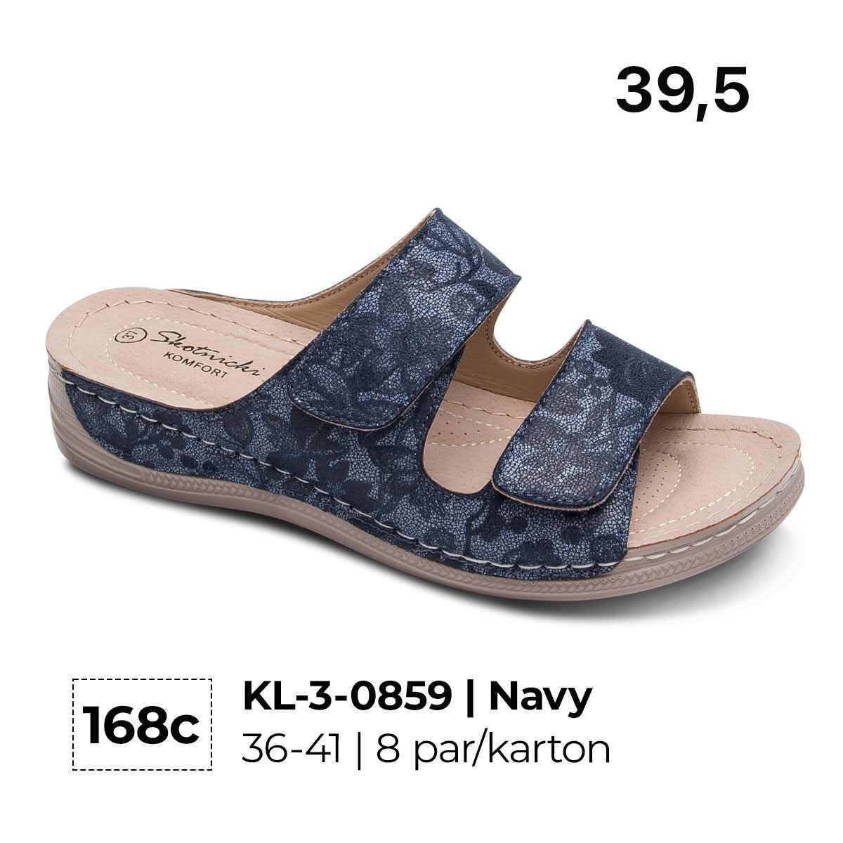 Klapki Damska