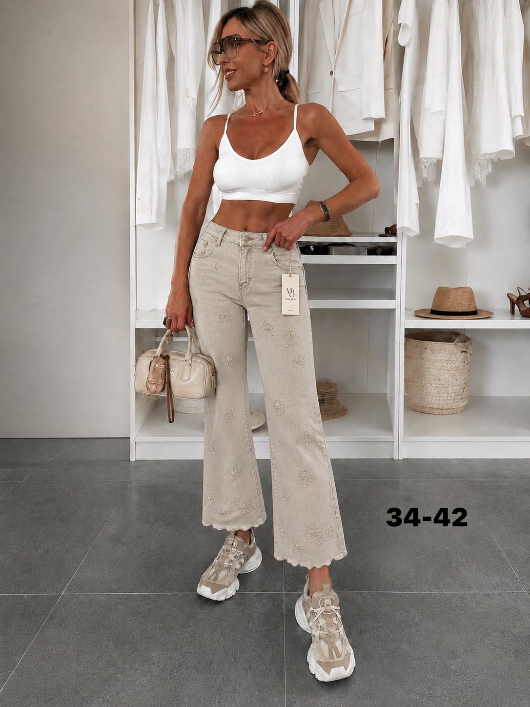Jeansy Damska