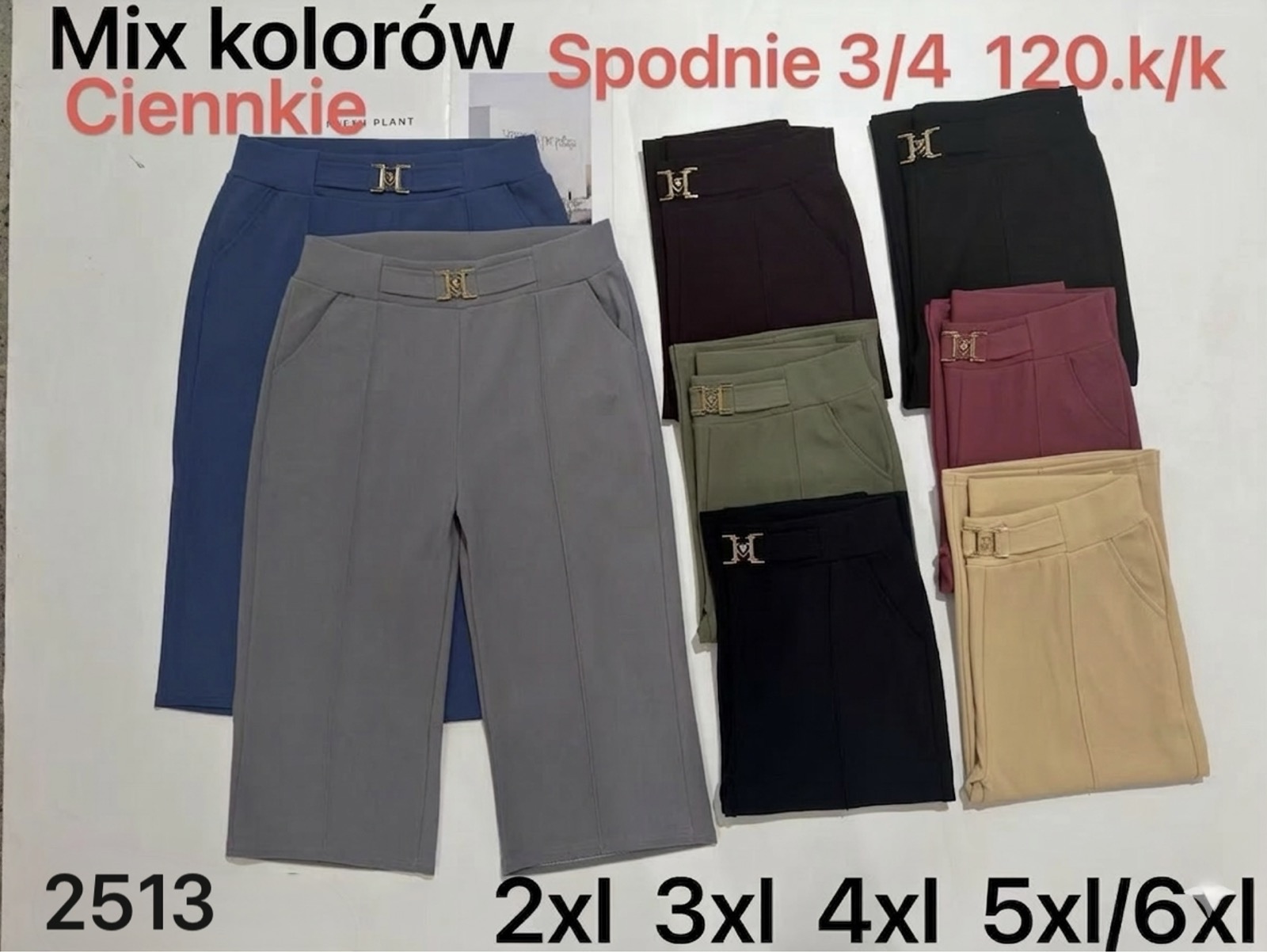 Spodnie Damska 3/4