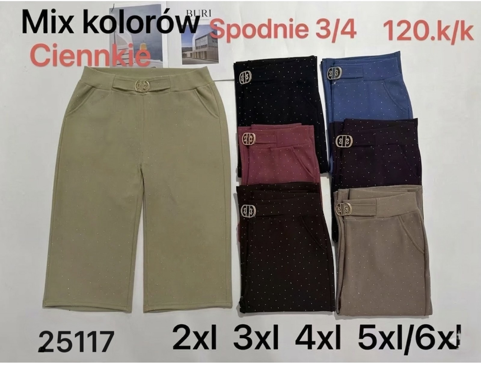 Spodnie Damska 3/4