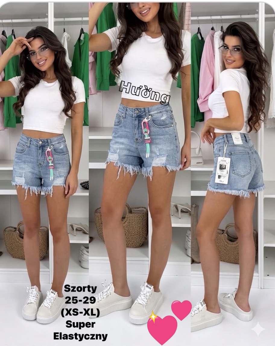 Szorty Jeansy Damska