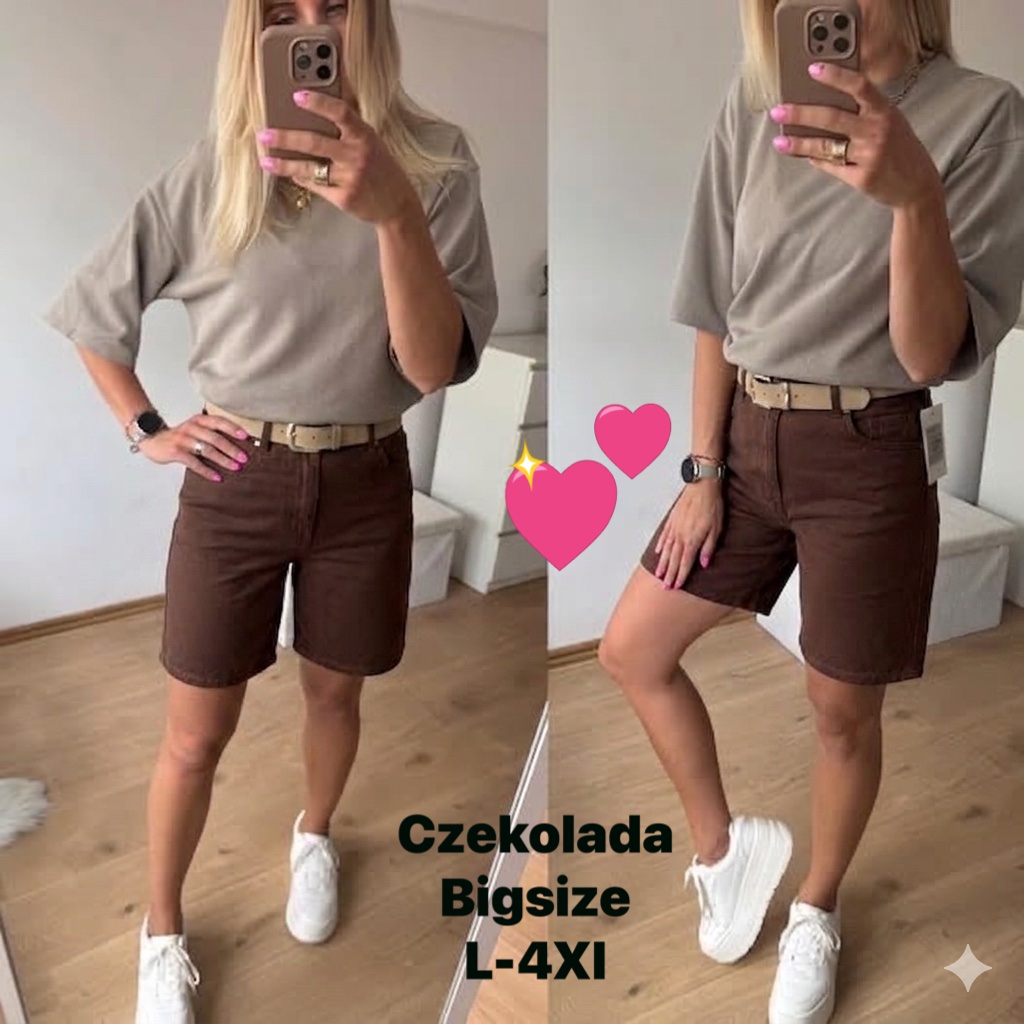 Spodenki Jeansy Damska