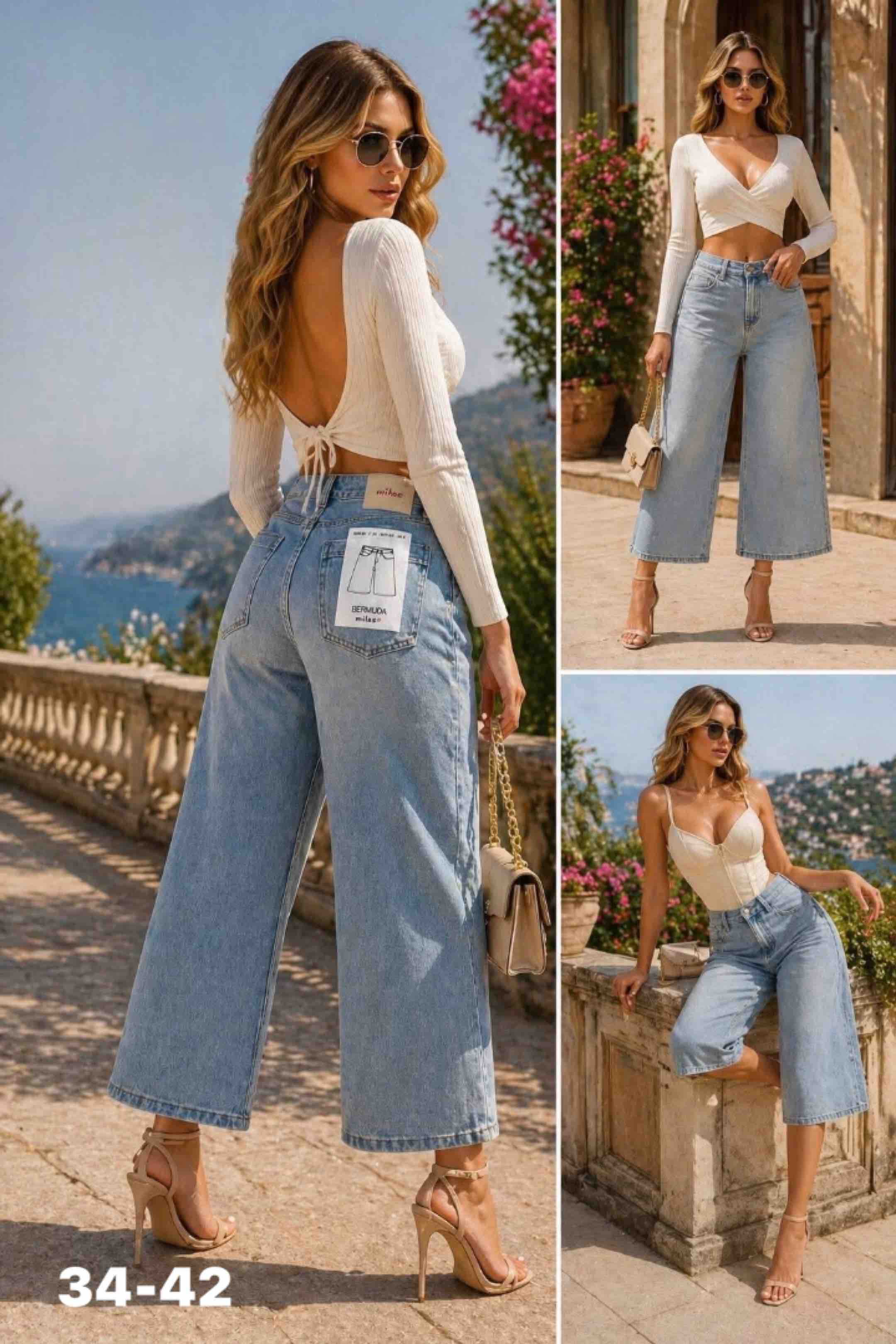 Jeansy Damska