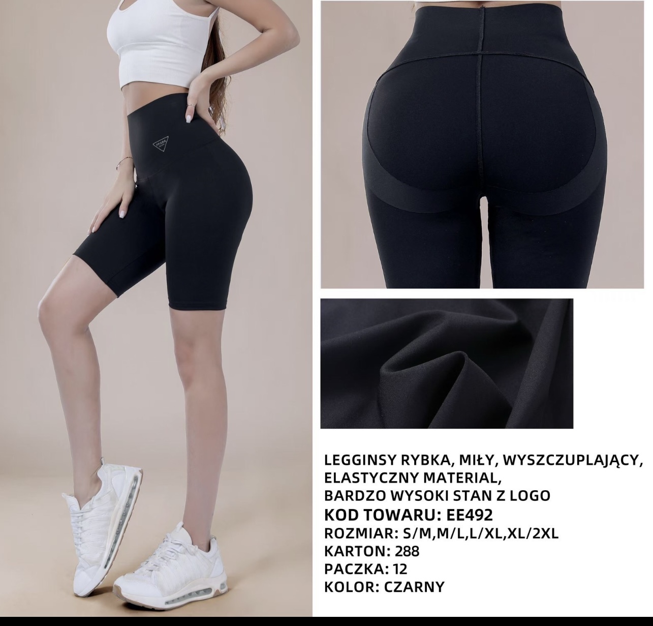 Spodenki Legginsy Damska