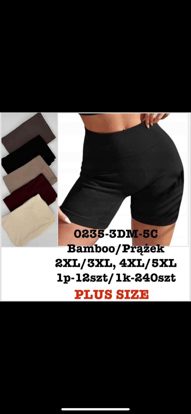 Szorty Legginsy Damska