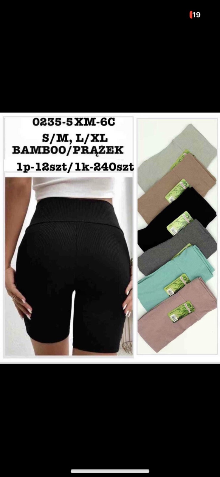 Szorty Legginsy Damska