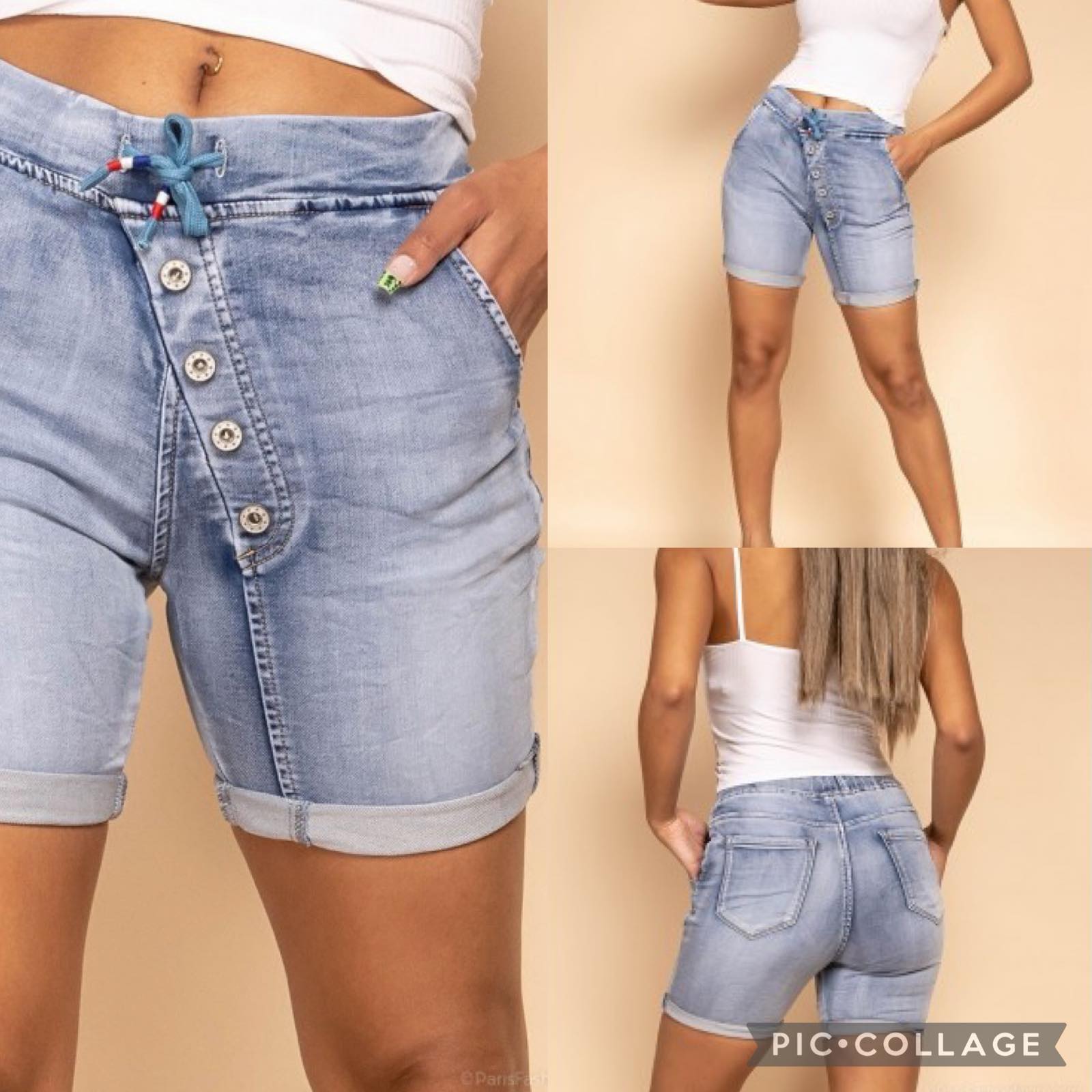Szorty Jeansy Damska