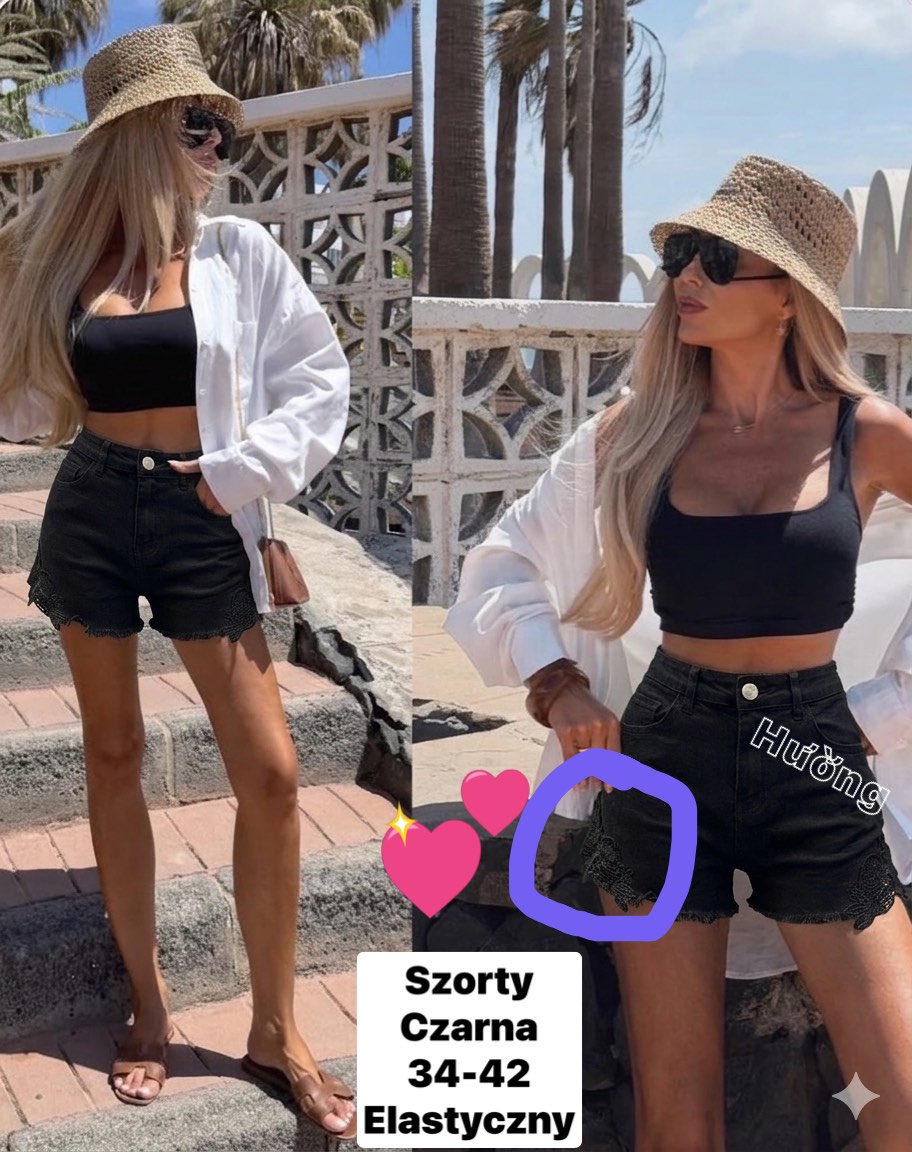 Szorty Jeansy Damska