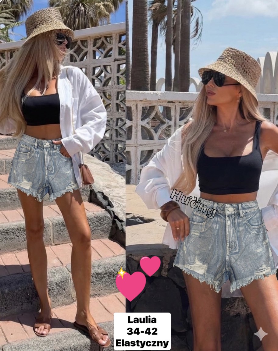 Szorty Jeansy Damska