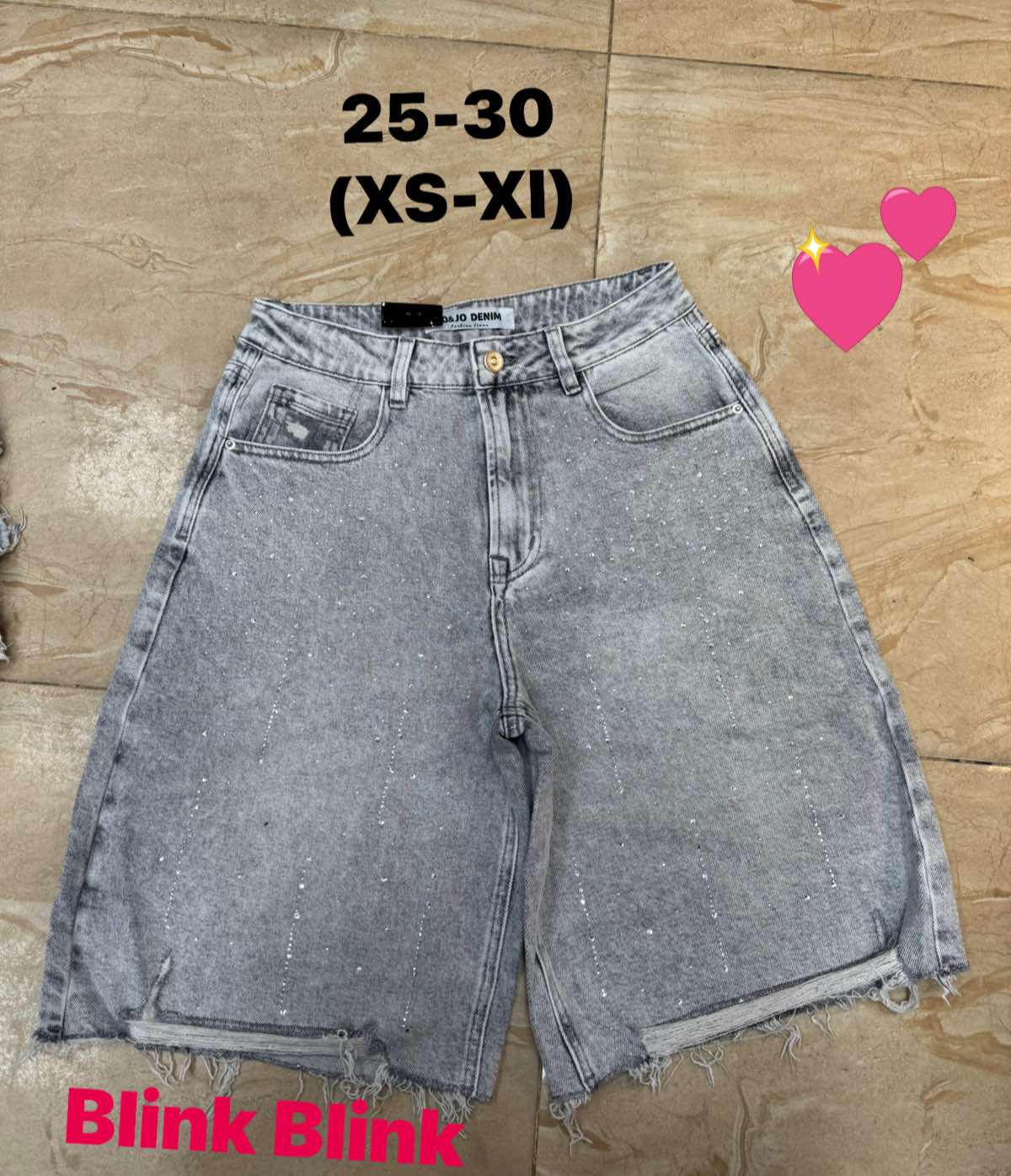 Spodenki Jeansy Damska