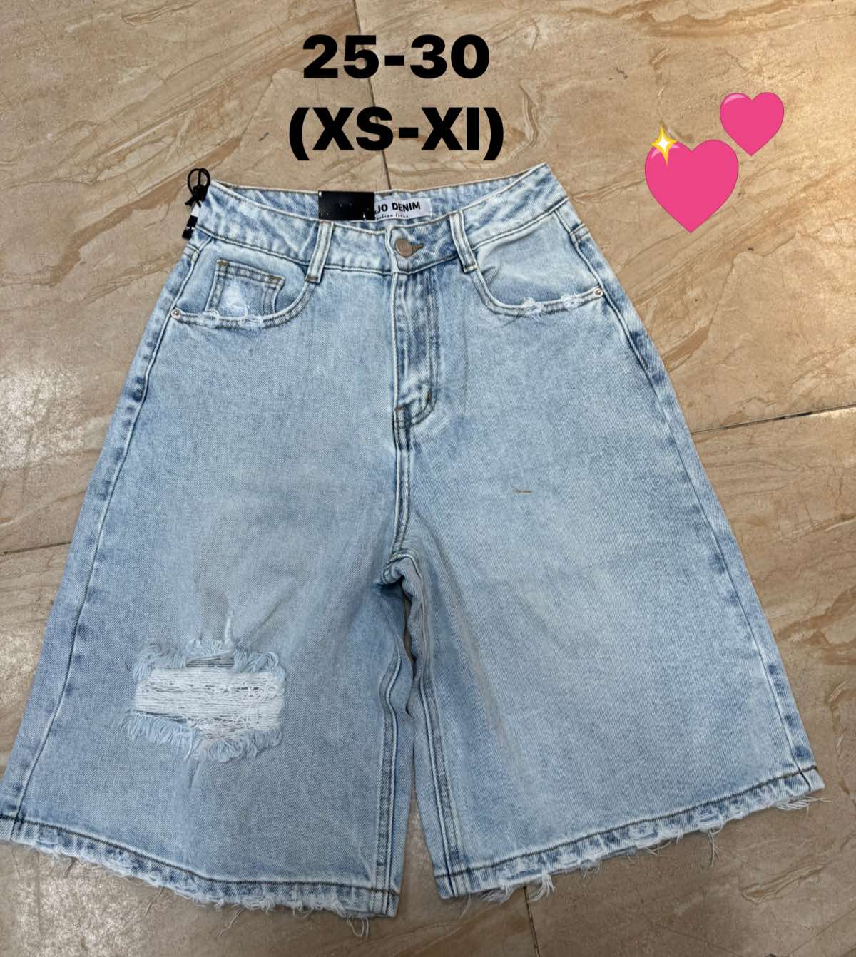 Spodenki Jeansy Damska