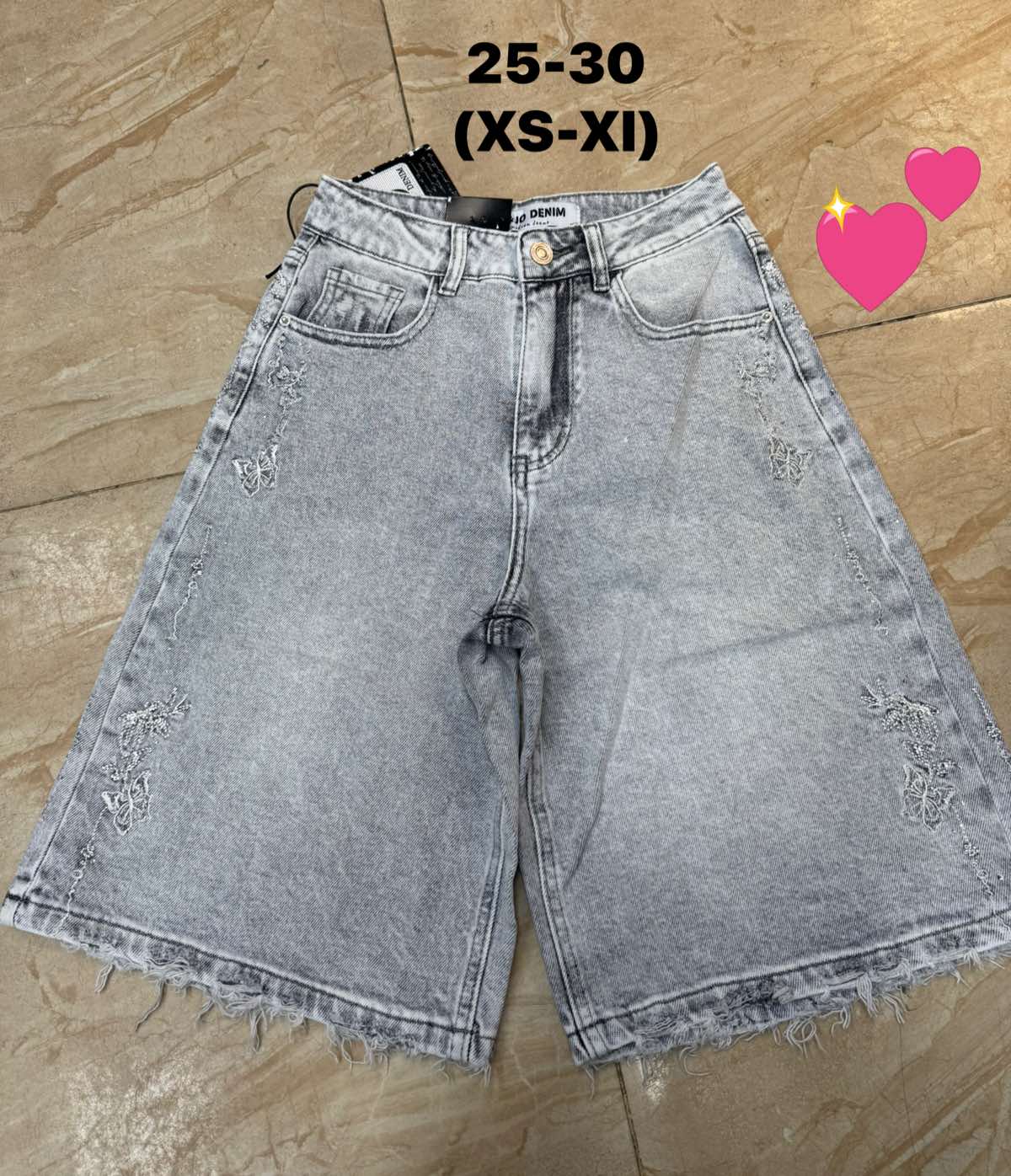Spodenki Jeansy Damska