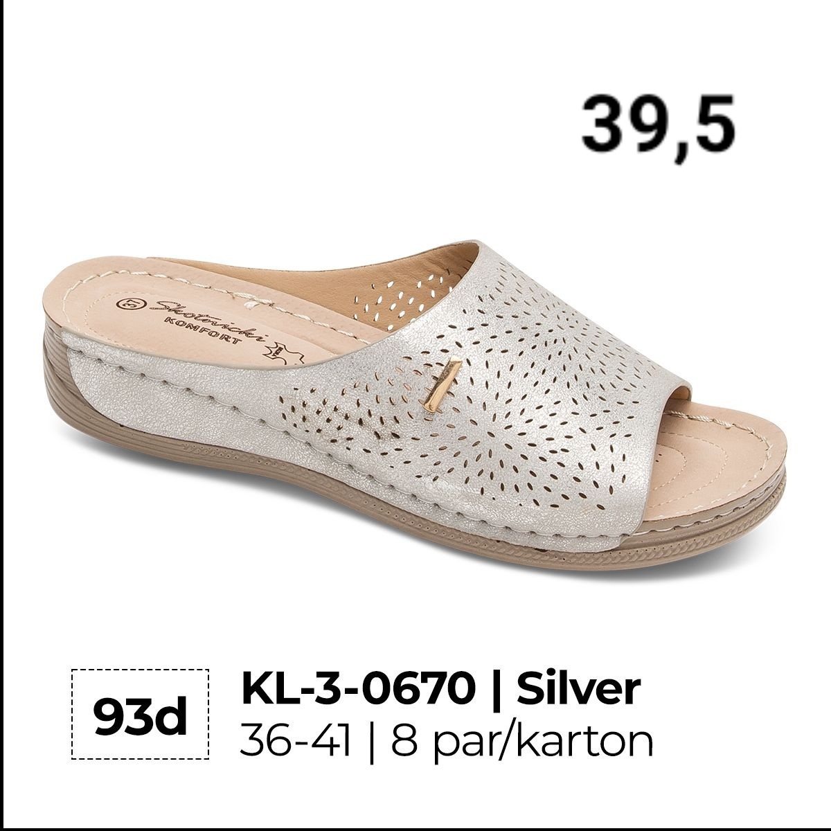 Klapki Damska