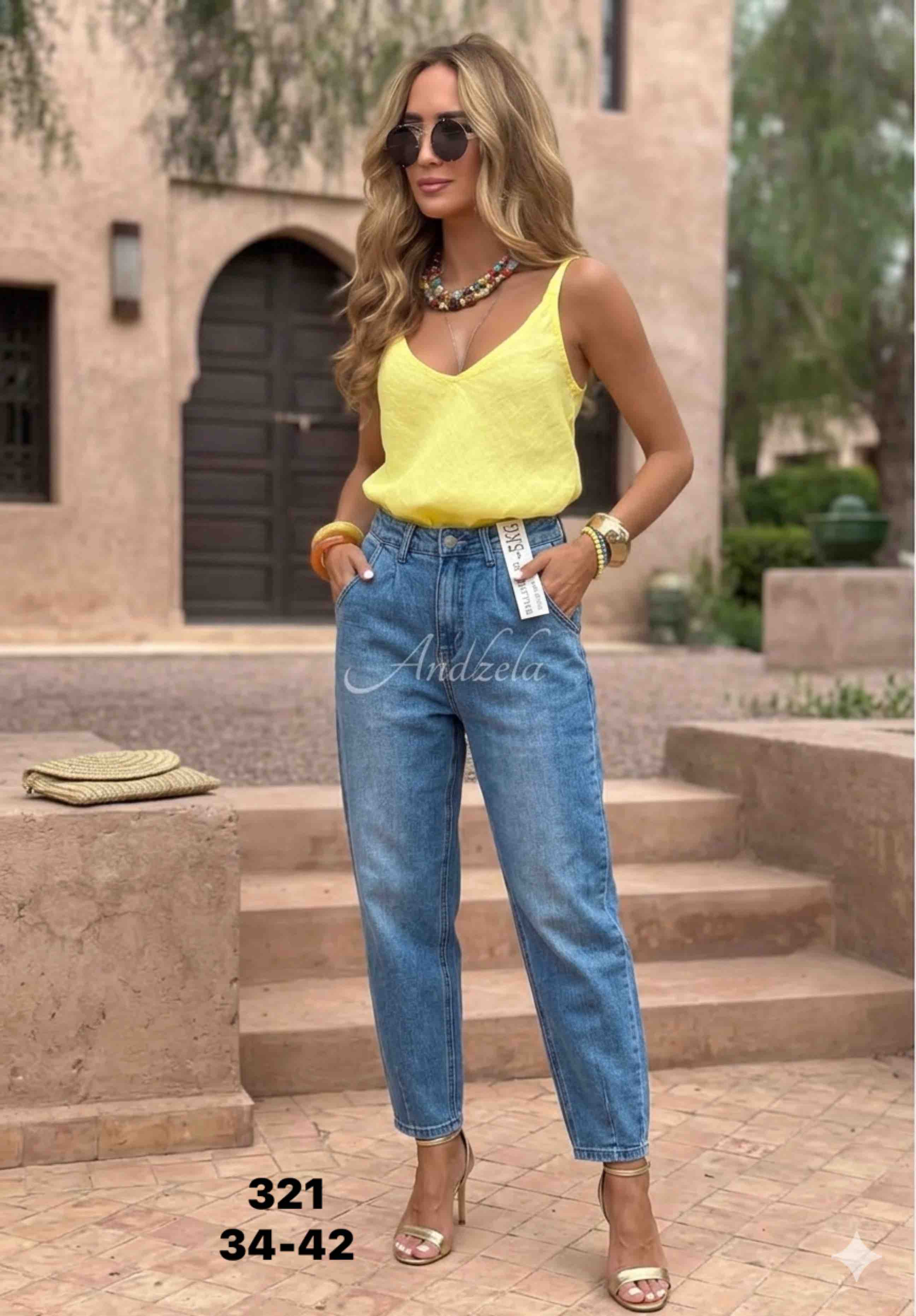 Jeansy Damska
