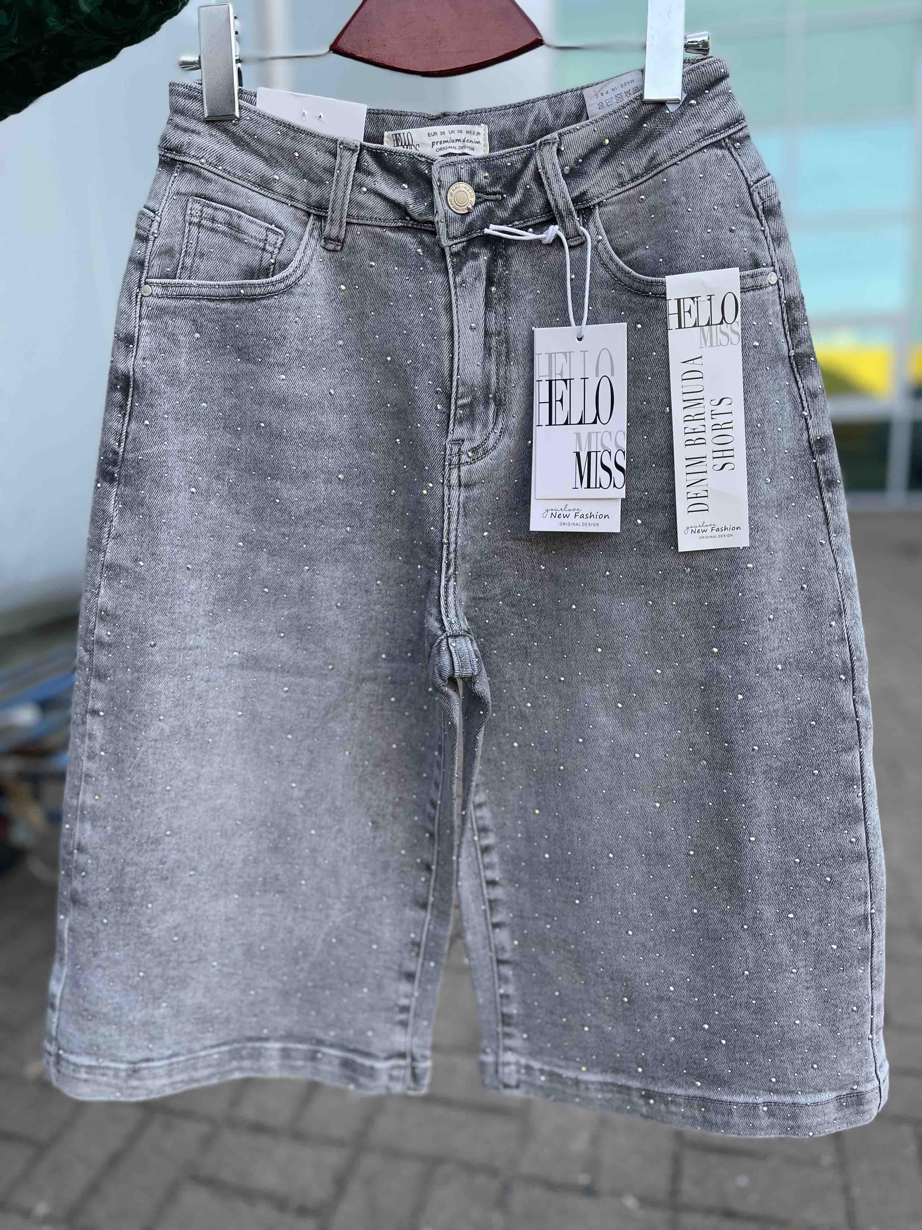 Spodenki Jeansy Damska