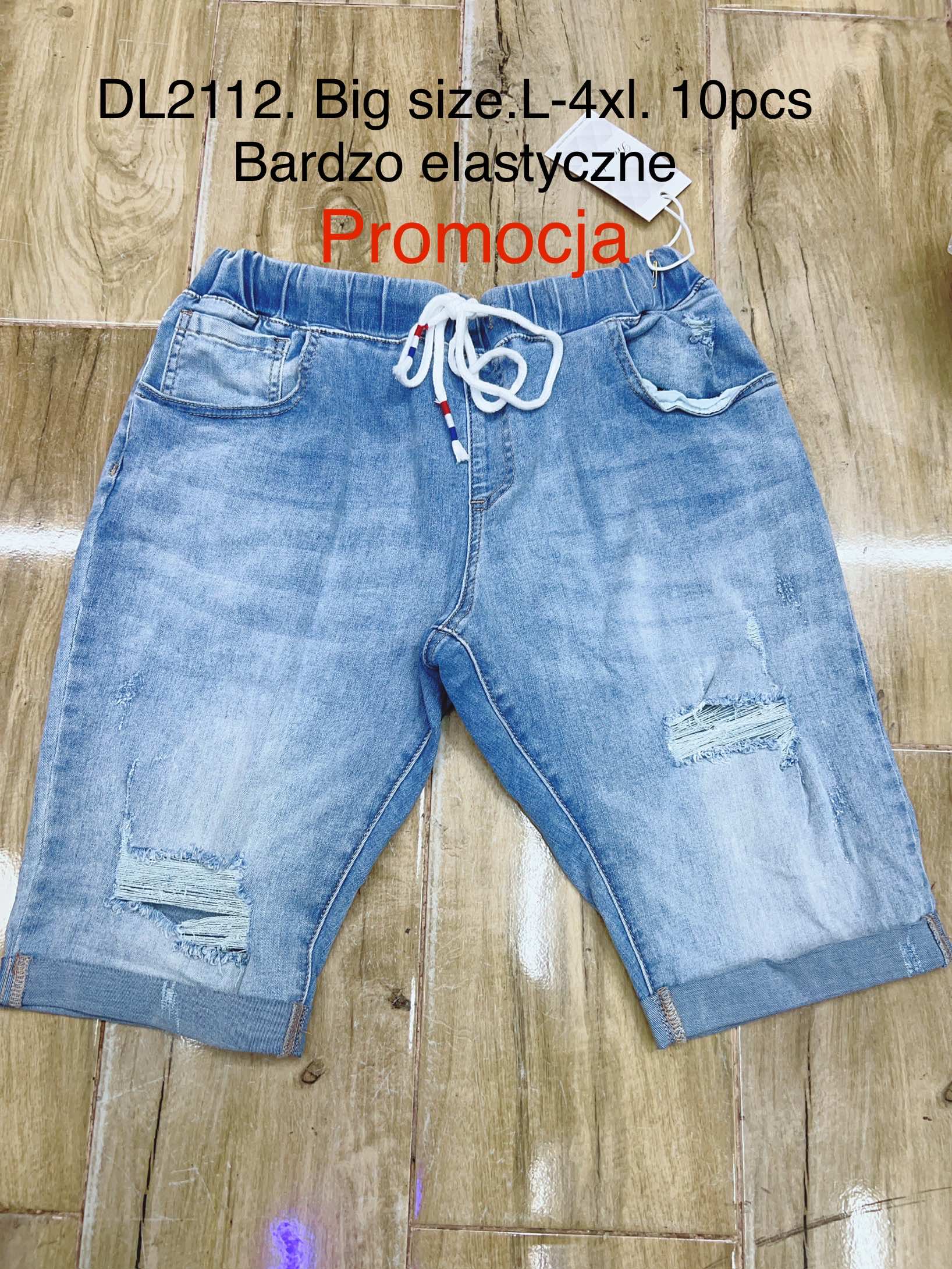 Spodenki Jeansy Damska