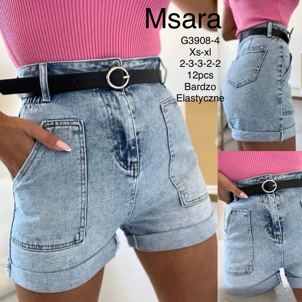 Szorty Jeansy Damska