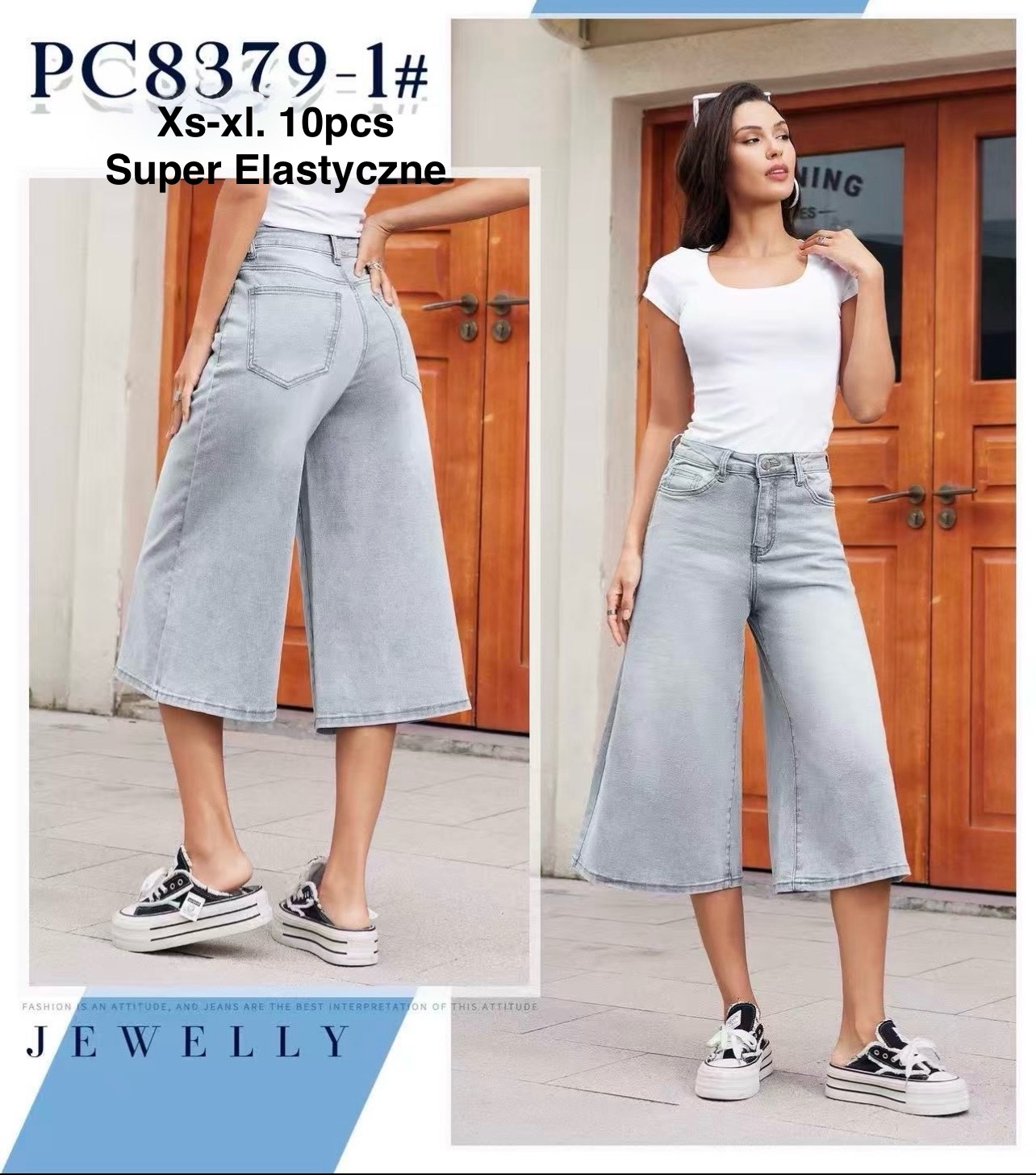 Spodenki Jeansy Damska