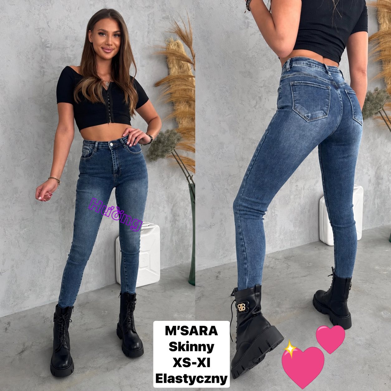 Jeansy Damska