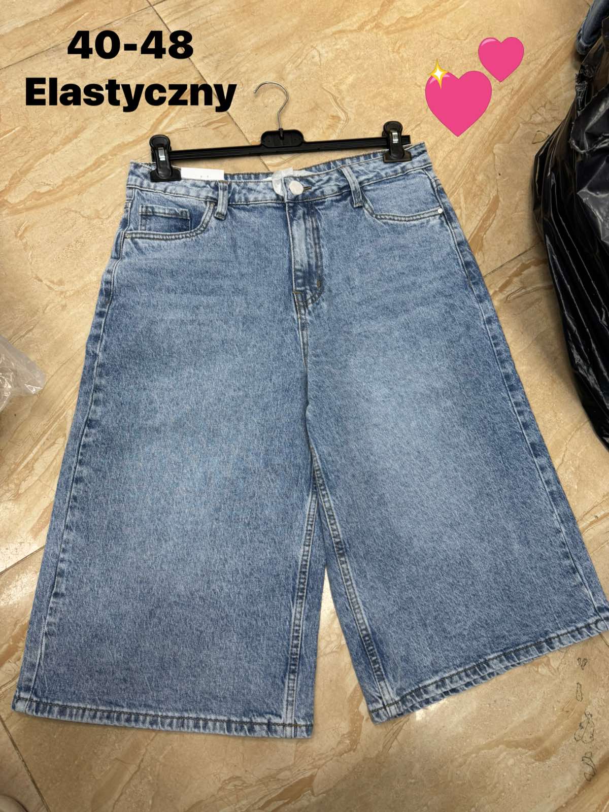 Spodenki Jeansy Damska