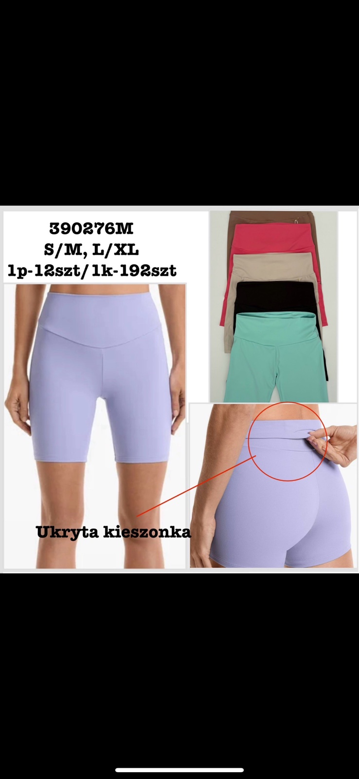 Spodenki Legginsy Damska
