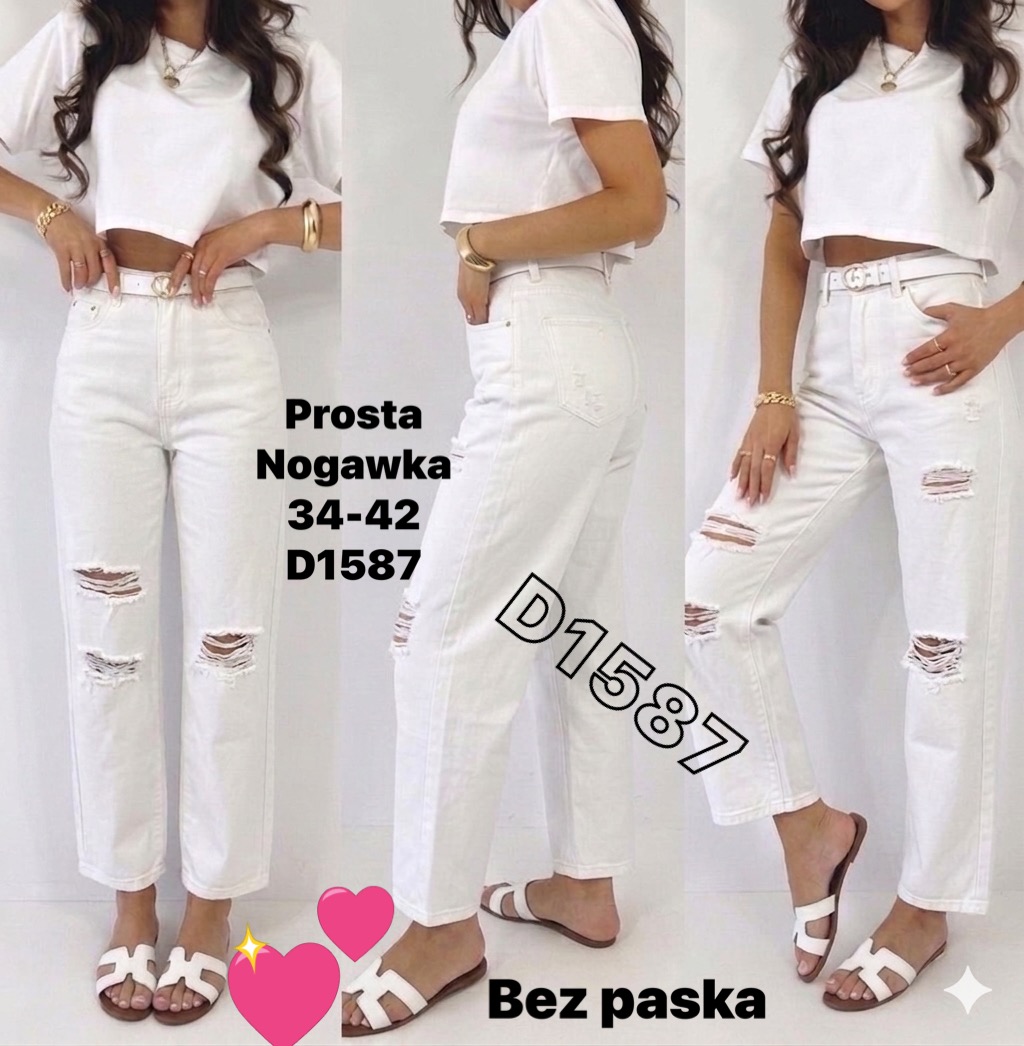 Jeansy Damska